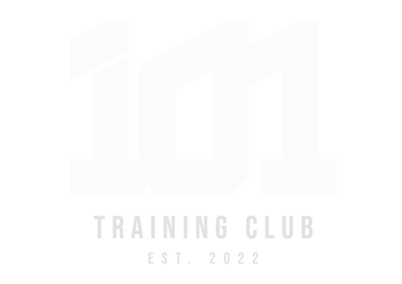 101 Training Club logo branco